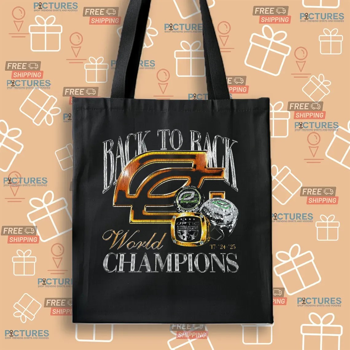 OpTic Gaming Back To Back World Champions 2017 2024 2025 Esports Victory T Shirt OpTic Gaming Back To Back World Champions 2017 2024 2025 Esports Victory T Shirt