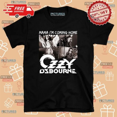 Ozzy Osbourne RIP 1948-2025 Mama I'm Coming Home Bundle T Shirt