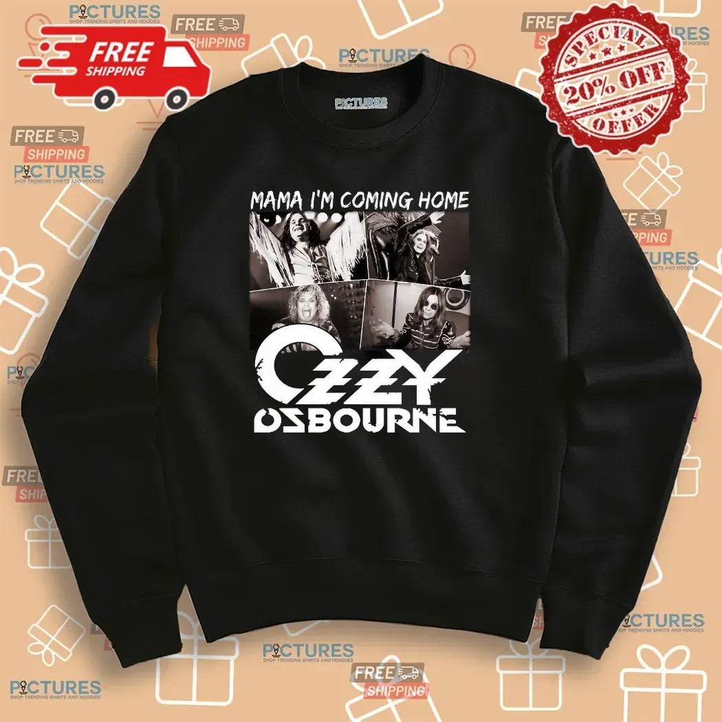 Ozzy Osbourne RIP 1948-2025 Mama I'm Coming Home Bundle T Shirt