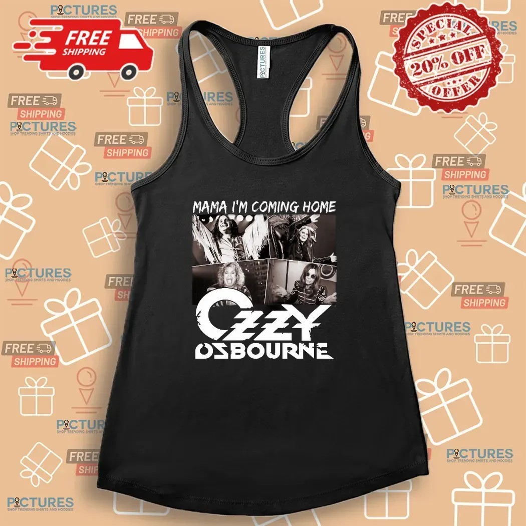 Ozzy Osbourne RIP 1948-2025 Mama I'm Coming Home Bundle T Shirt