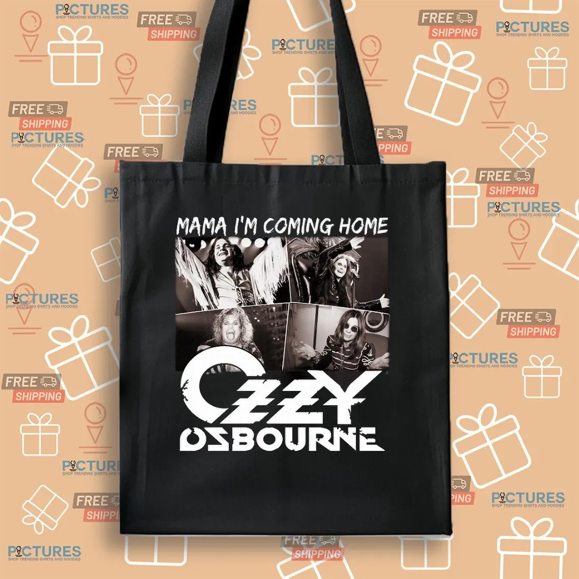 Ozzy Osbourne RIP 1948-2025 Mama I'm Coming Home Bundle T Shirt
