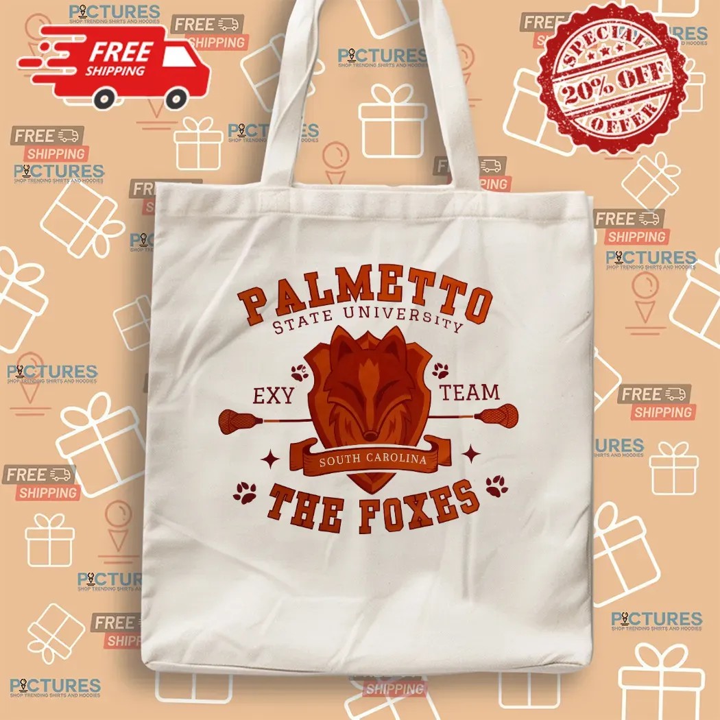 Palmetto State University Exy Team South Carolina The Foxes College Sports T Shirt