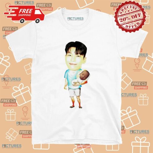 Papa Front Man Wi Ha Carry Player 222 Squid Game 3 Meme T Shirt