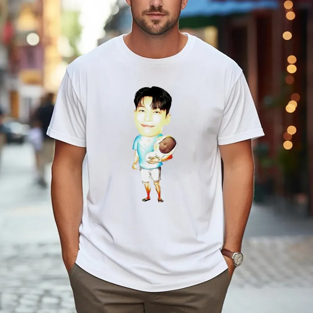 Papa Front Man Wi Ha Carry Player 222 Squid Game 3 Meme T Shirt