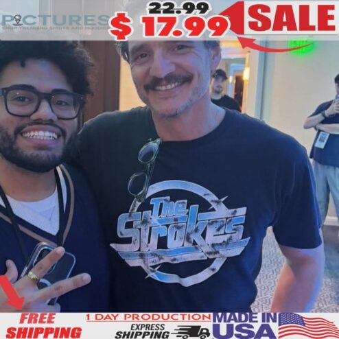 Pedro Wear The Strokes T Shirt