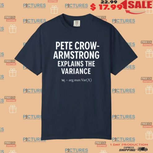 Pete Crow Armstrong Explains The Variance PCA 2025 T Shirt