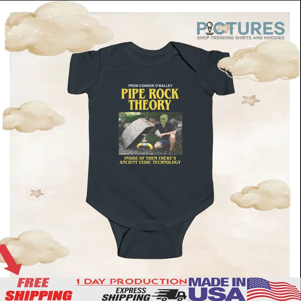 Pipe Rock Theory Inside Of Them There's Ancient Vedic Technology Connor O'Malley Meme T Shirt