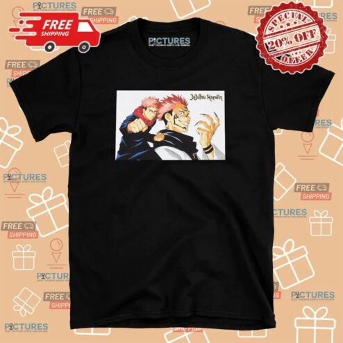RM BTS Wearing Jujutsu Kaisen Yuji Itadori Sukuna T Shirt