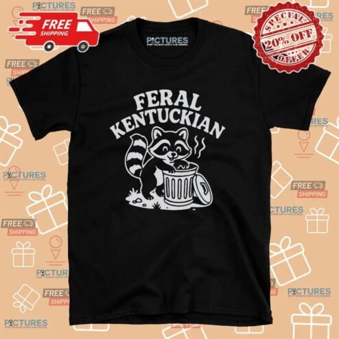 Raccoon Feral Kentuckian T Shirt
