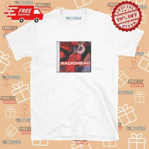 Radiohead Asuka Neon Genesis Evangelion The Bends Mashup T Shirt