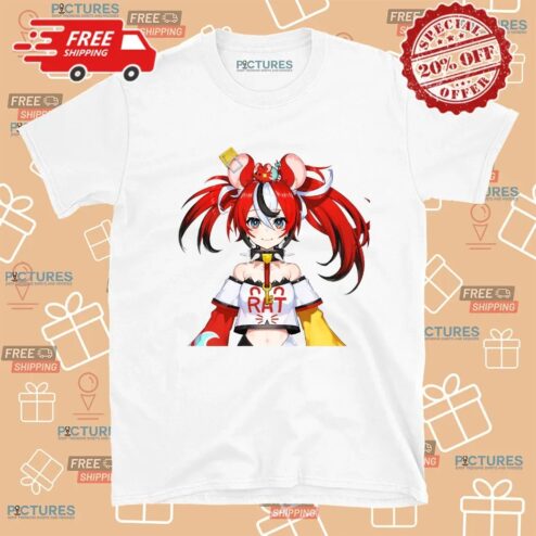 Rat Hakos Baelz Hololive Vtuber T Shirt