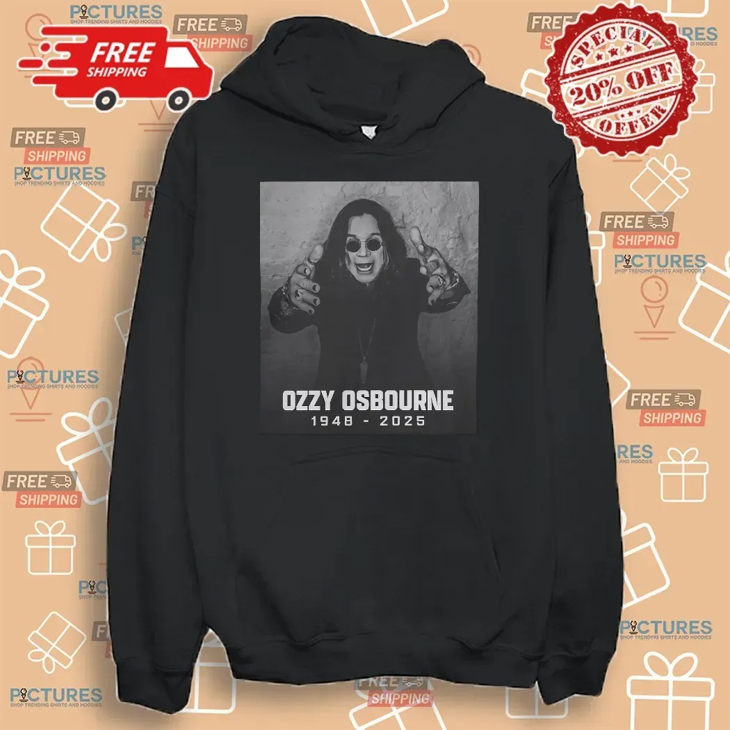 Rest in Peace Ozzy Osbourne 1948-2025 Honor a Rock Legend T Shirt Rest in Peace Ozzy Osbourne 1948-2025 Honor a Rock Legend T Shirt