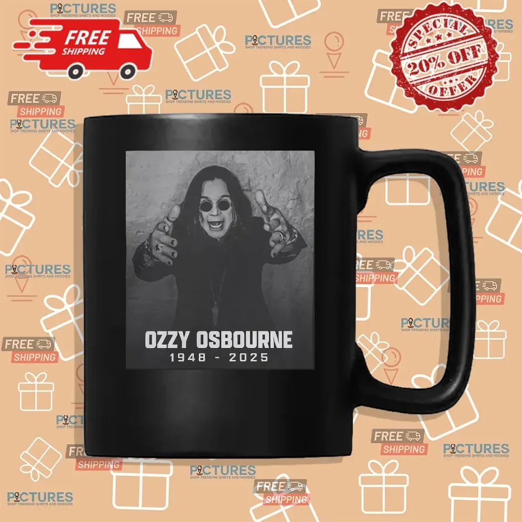 Rest in Peace Ozzy Osbourne 1948-2025 Honor a Rock Legend T Shirt Rest in Peace Ozzy Osbourne 1948-2025 Honor a Rock Legend T Shirt