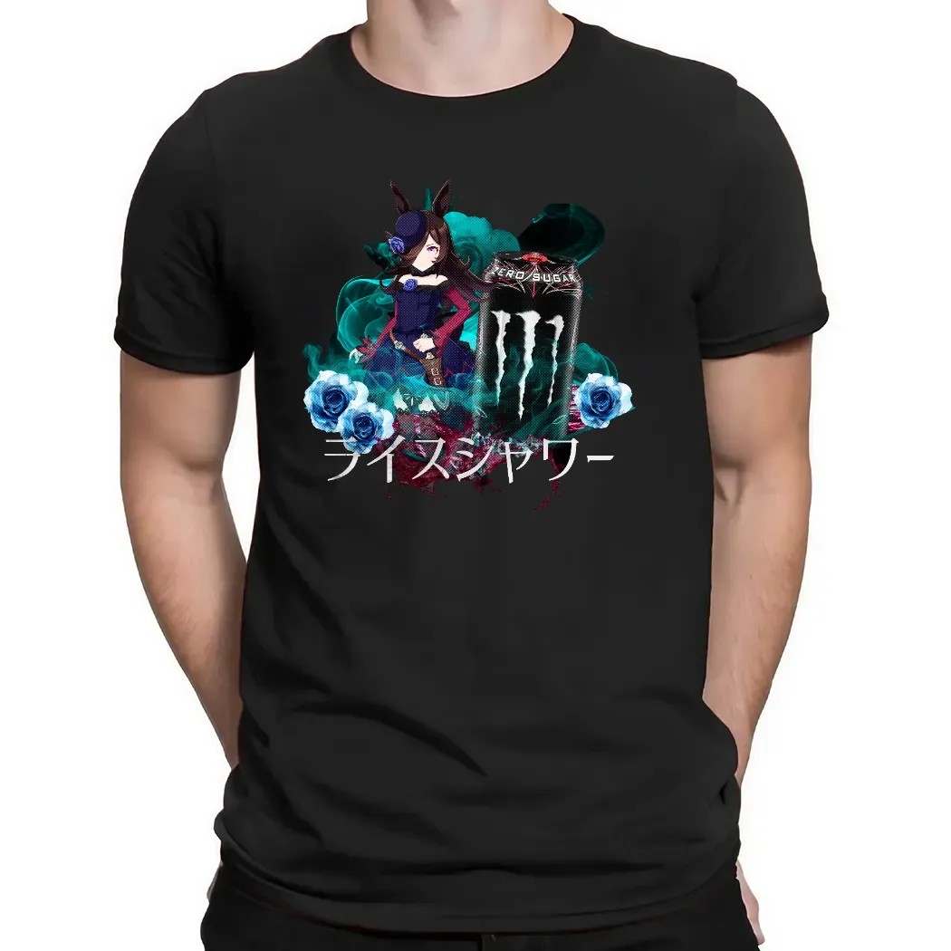 Rice Shower Uma Musume Monster Energy Zero Sugar Mashup T Shirt