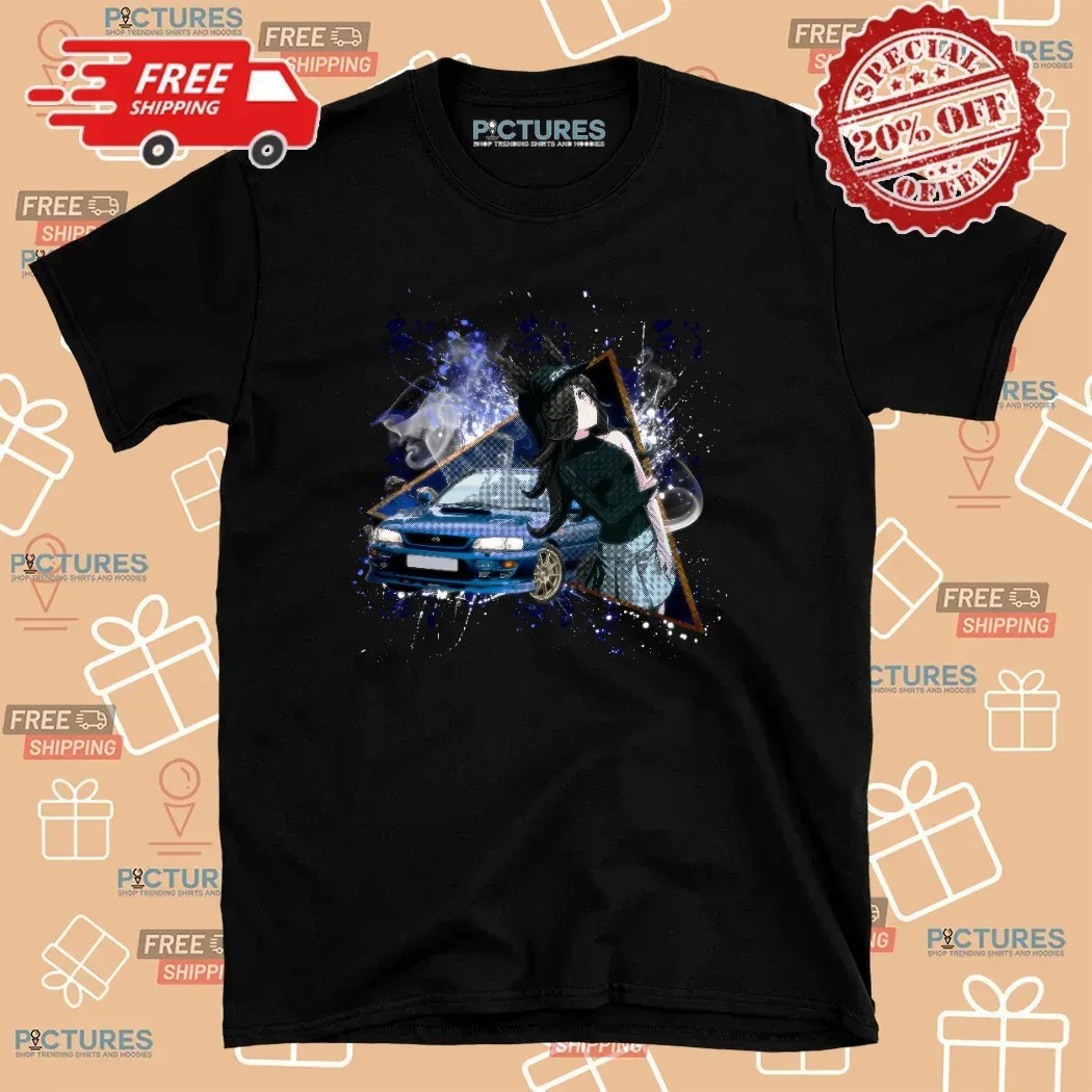 Rice Shower Uma Musume Pretty Derby Subaru Impreza Anime T Shirt