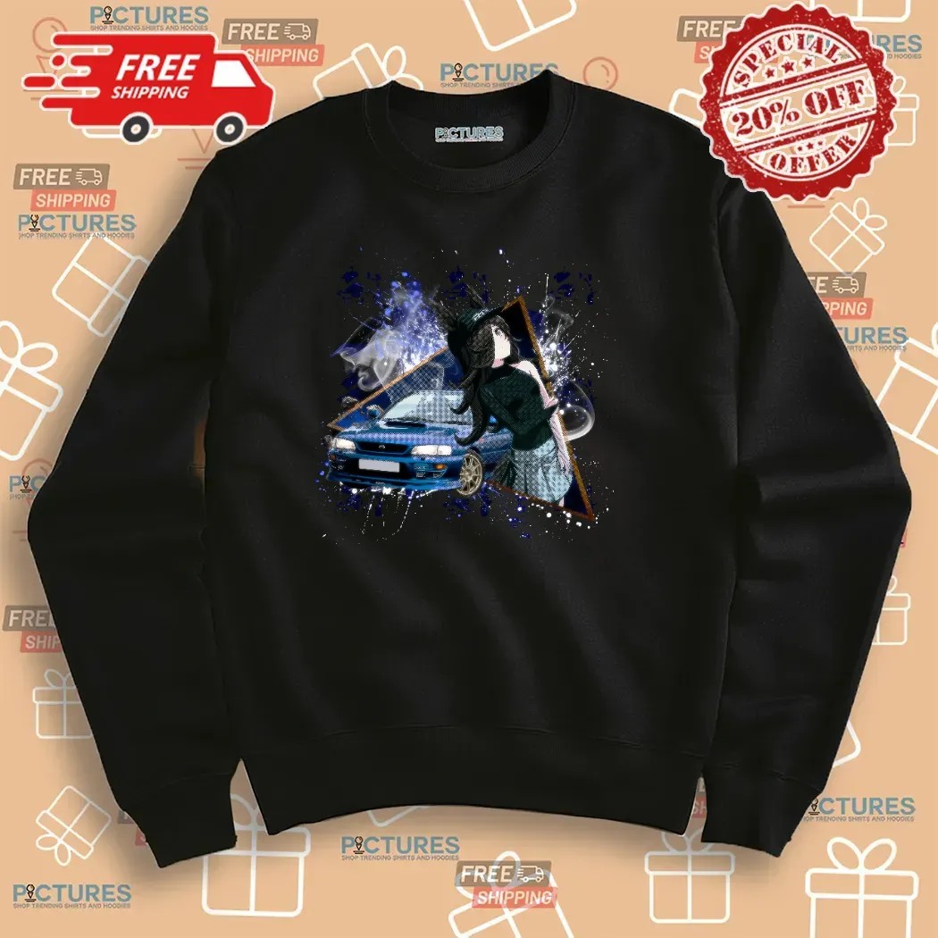 Rice Shower Uma Musume Pretty Derby Subaru Impreza Anime T Shirt