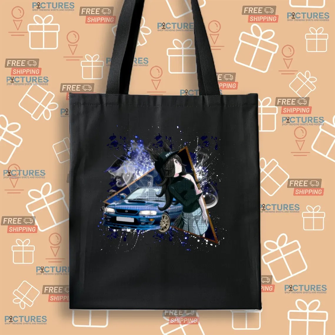 Rice Shower Uma Musume Pretty Derby Subaru Impreza Anime T Shirt