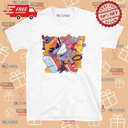 Ritz da Rat for the Newgrounds 2025 Cartoon T Shirt