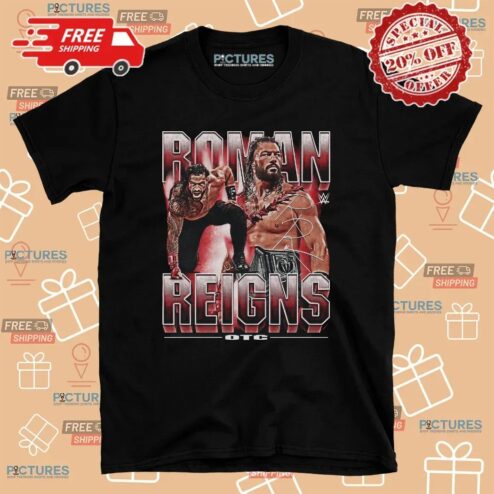 Roman Reigns Otc Signature Vintage Bootleg T Shirt