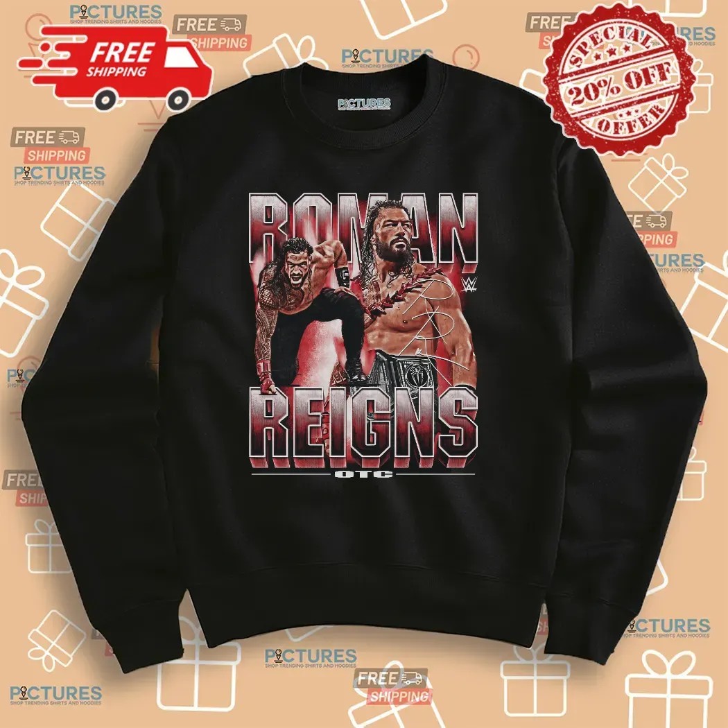 Roman Reigns Otc Signature Vintage Bootleg T Shirt