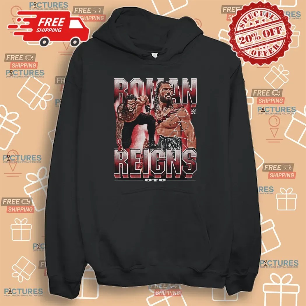 Roman Reigns Otc Signature Vintage Bootleg T Shirt