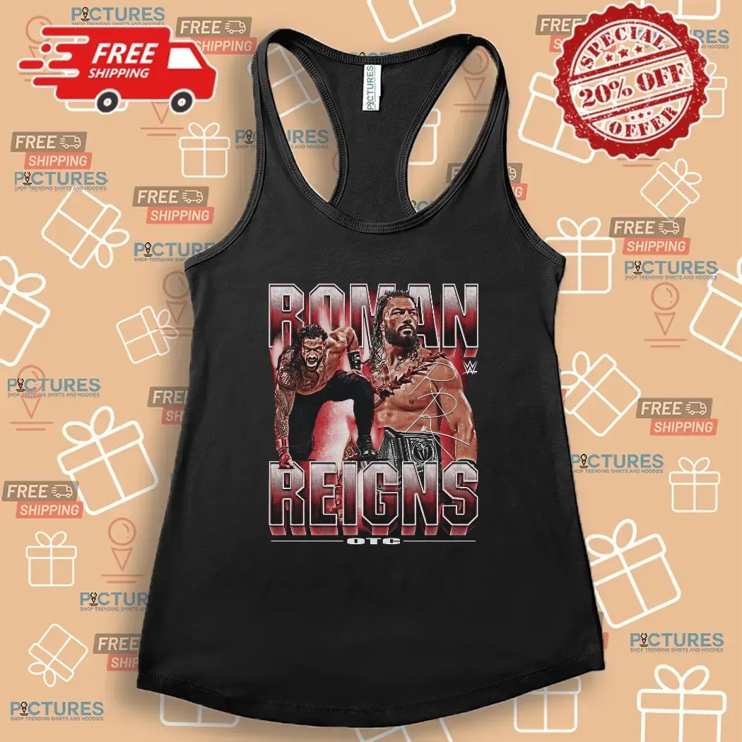 Roman Reigns Otc Signature Vintage Bootleg T Shirt