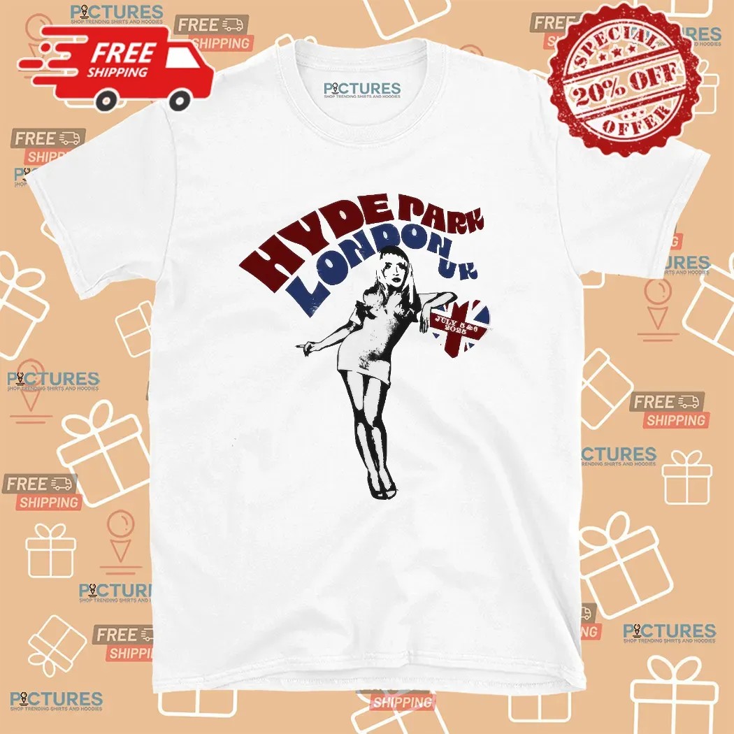 Sabrina Carpenter Hyde park London july 2025 T shirt