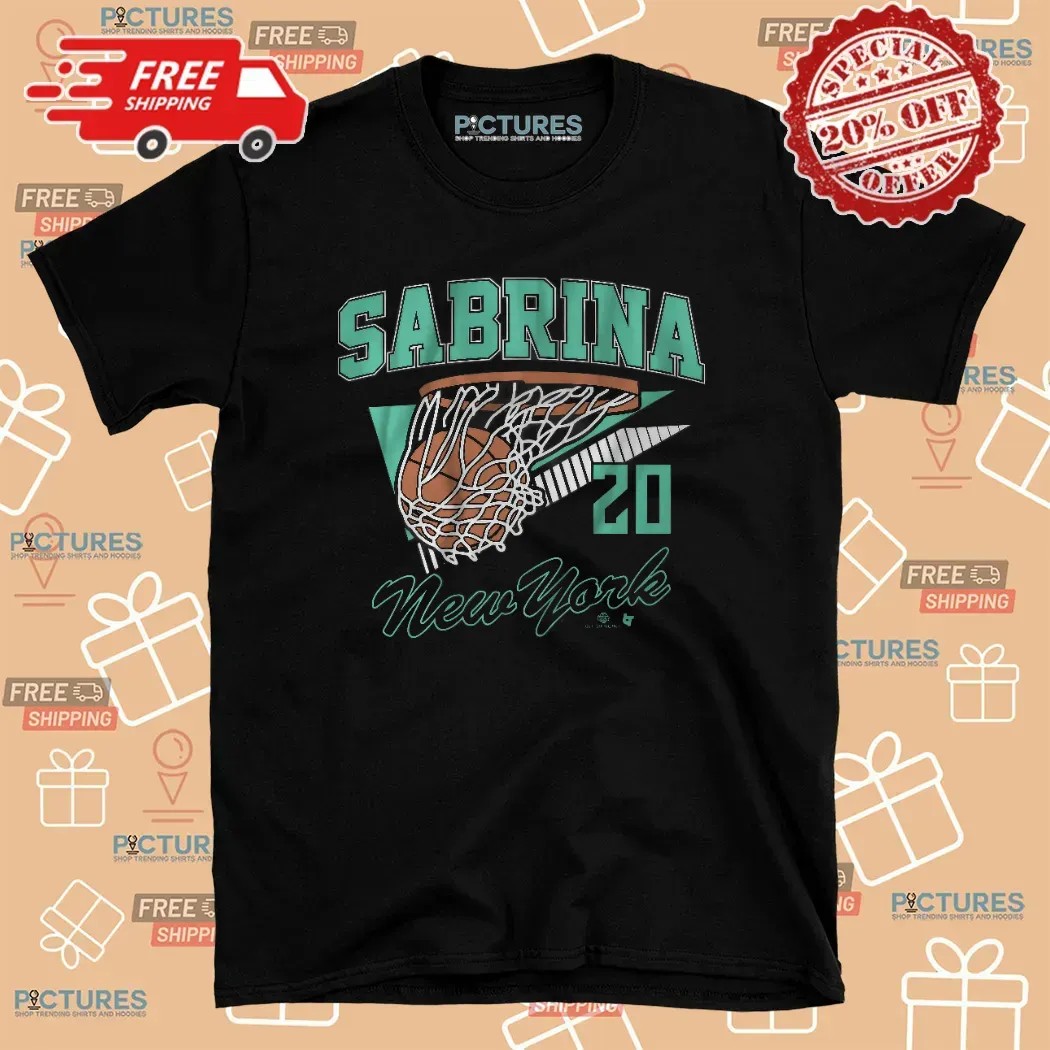 Sabrina Ionescu New York Liberty Retro Swish T Shirt