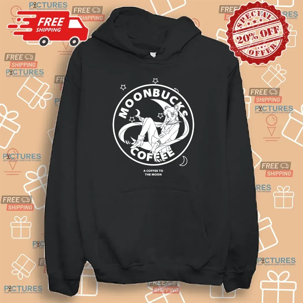 Sailor Moon Moonbucks A Coffee To The Moon T Shirt