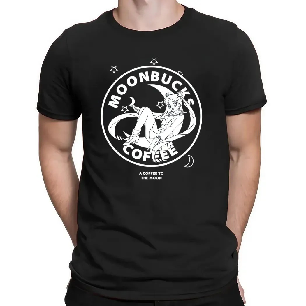 Sailor Moon Moonbucks A Coffee To The Moon T Shirt