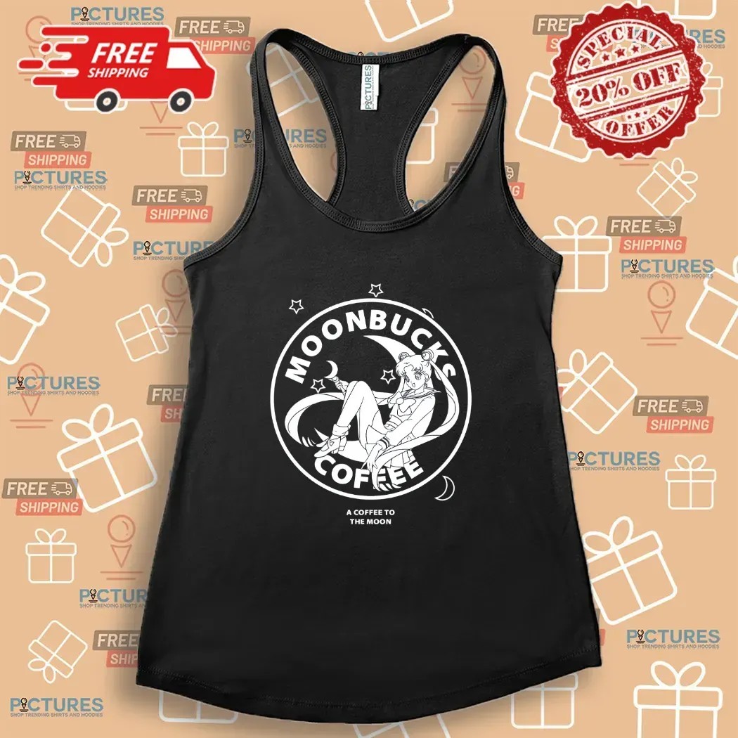 Sailor Moon Moonbucks A Coffee To The Moon T Shirt