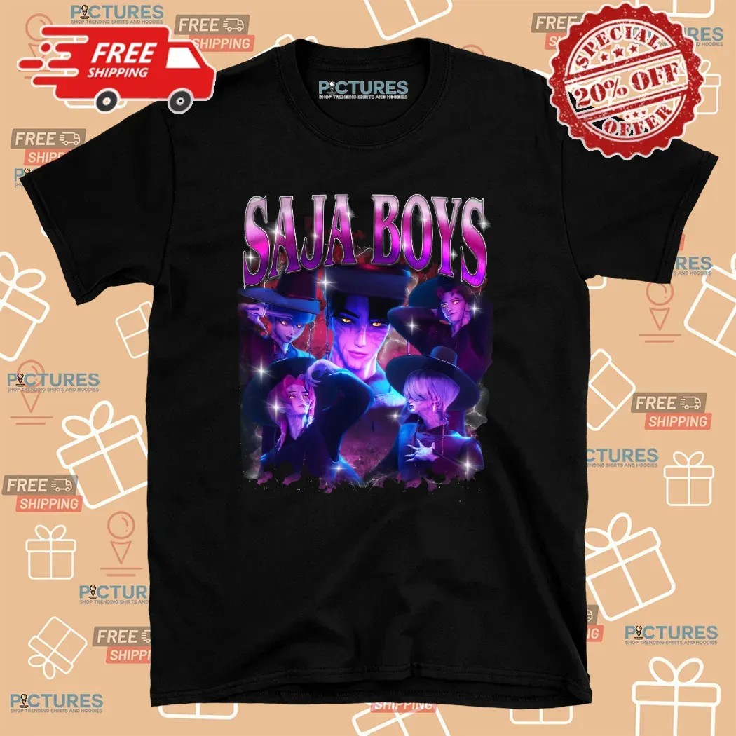 Saja Boy Demon Hunters Movie Jinu Leader Vintage Bootleg T Shirt