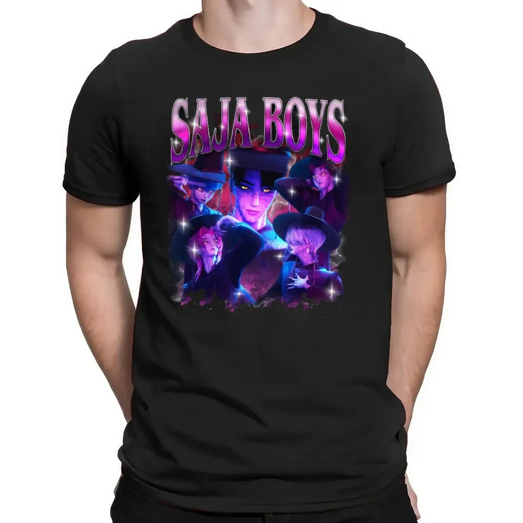 Saja Boy Demon Hunters Movie Jinu Leader Vintage Bootleg T Shirt