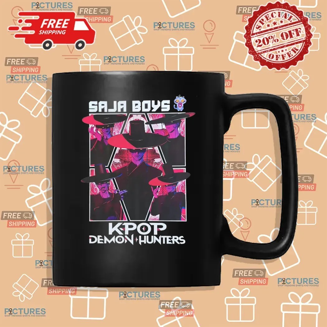 Saja Boys in Korean Hanbok Kpop Demon Hunters T Shirt
