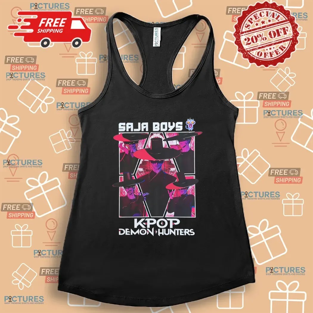 Saja Boys in Korean Hanbok Kpop Demon Hunters T Shirt