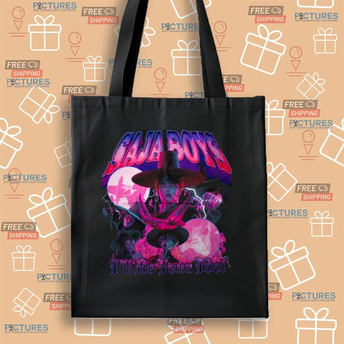 Saja Demons I'll Be Your Idol Kpop Demon Hunters Bootleg T Shirt Saja Demons I'll Be Your Idol Kpop Demon Hunters Bootleg T Shirt
