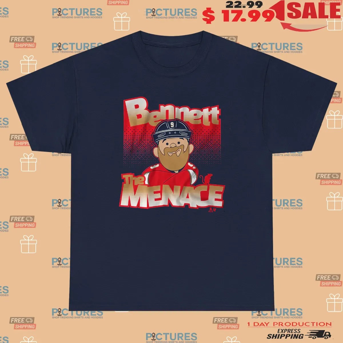 Sam Bennett The Menace Florida Panthers Hockey T Shirt