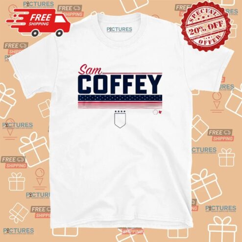 Sam Coffey Stripe USWNTPA T Shirt