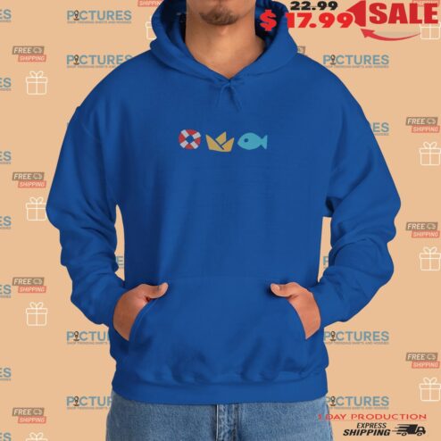 Sameko Saba Paper Boat Kawaii Style Hoodie