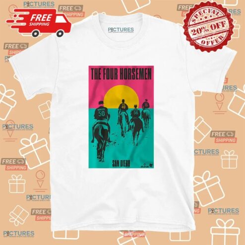 San Diego Adrian Morejon Jason Adam Jeremiah Estrada Robert Suarez The Four Horsemen T Shirt