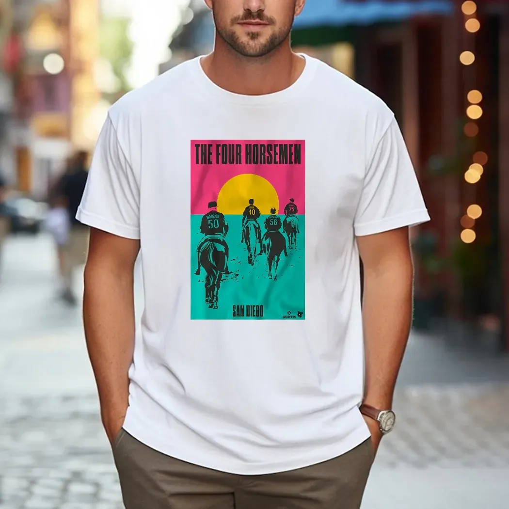 San Diego Adrian Morejon Jason Adam Jeremiah Estrada Robert Suarez The Four Horsemen T Shirt