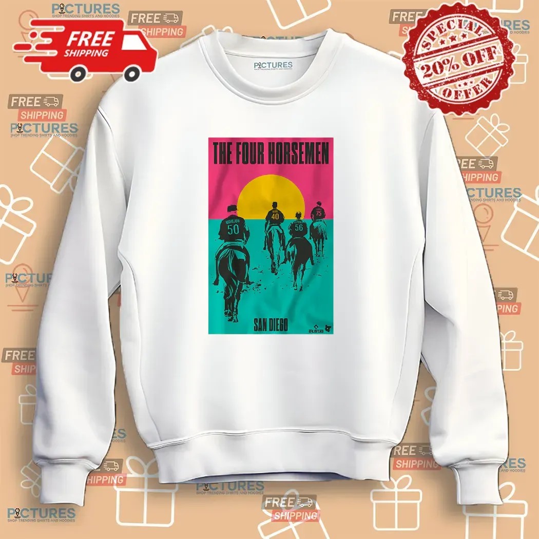 San Diego Adrian Morejon Jason Adam Jeremiah Estrada Robert Suarez The Four Horsemen T Shirt