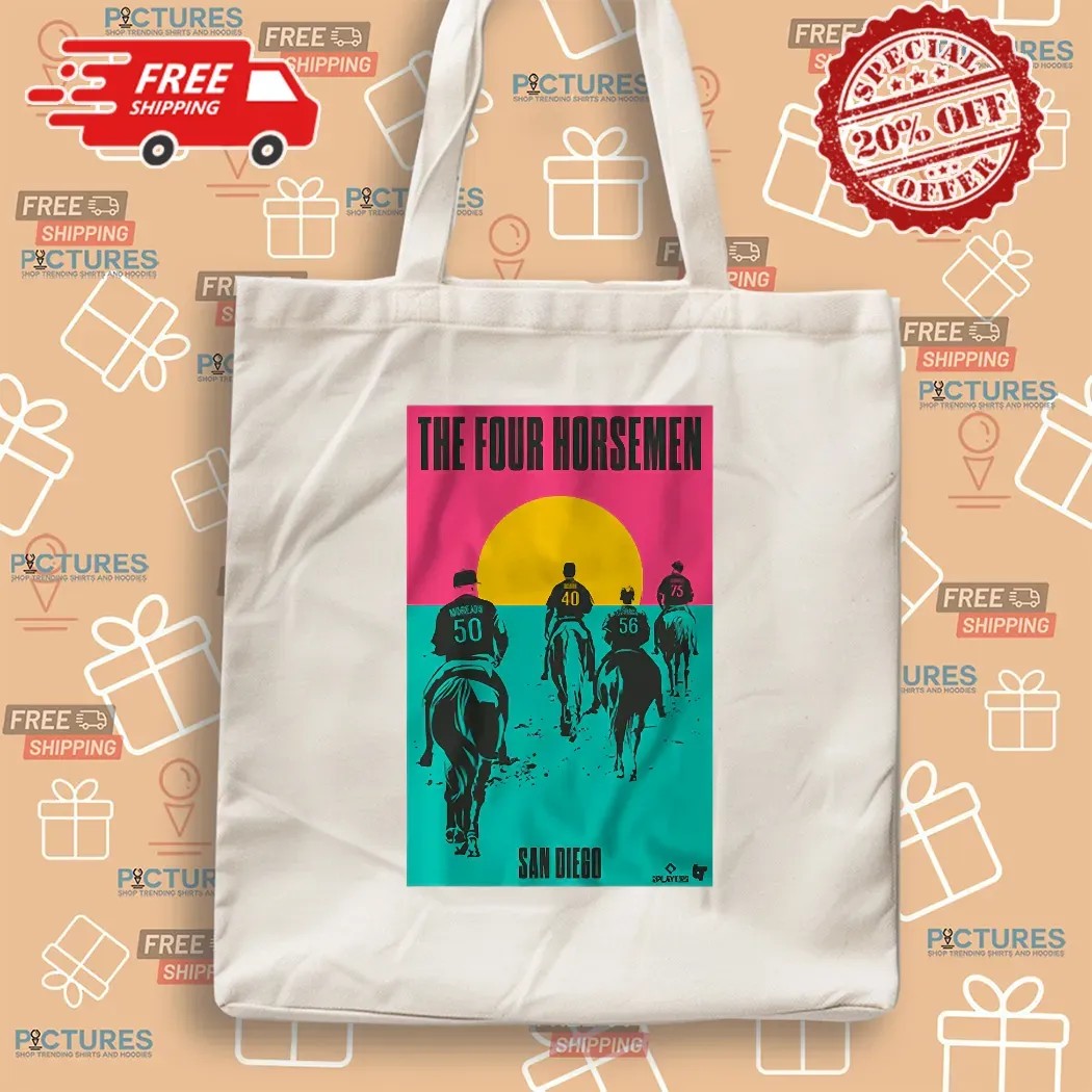 San Diego Adrian Morejon Jason Adam Jeremiah Estrada Robert Suarez The Four Horsemen T Shirt