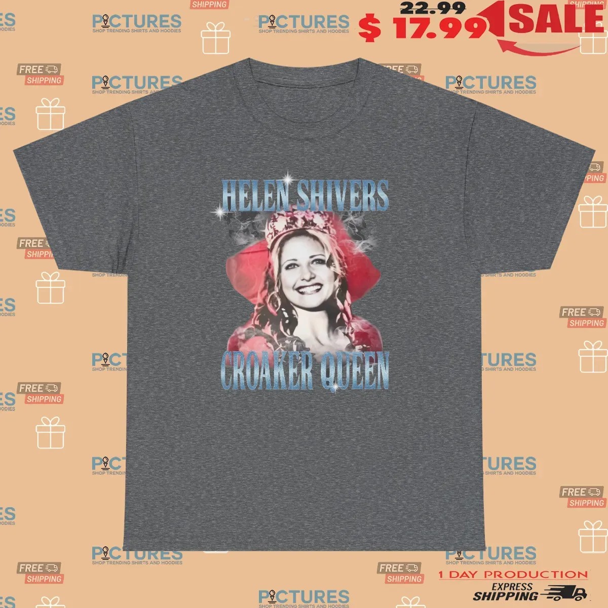 Sarah Michelle Gellar Wears Helen Shivers Croaker Queen Ikwydls Movie T Shirt