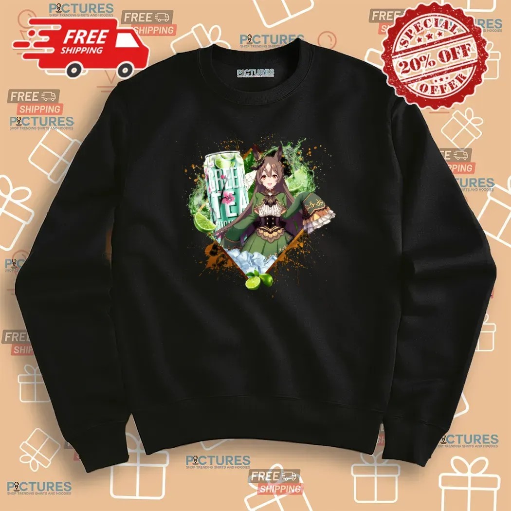 Satono Diamond Uma Musume Pretty Derby Arizona Green Tea Cucumber T Shirt