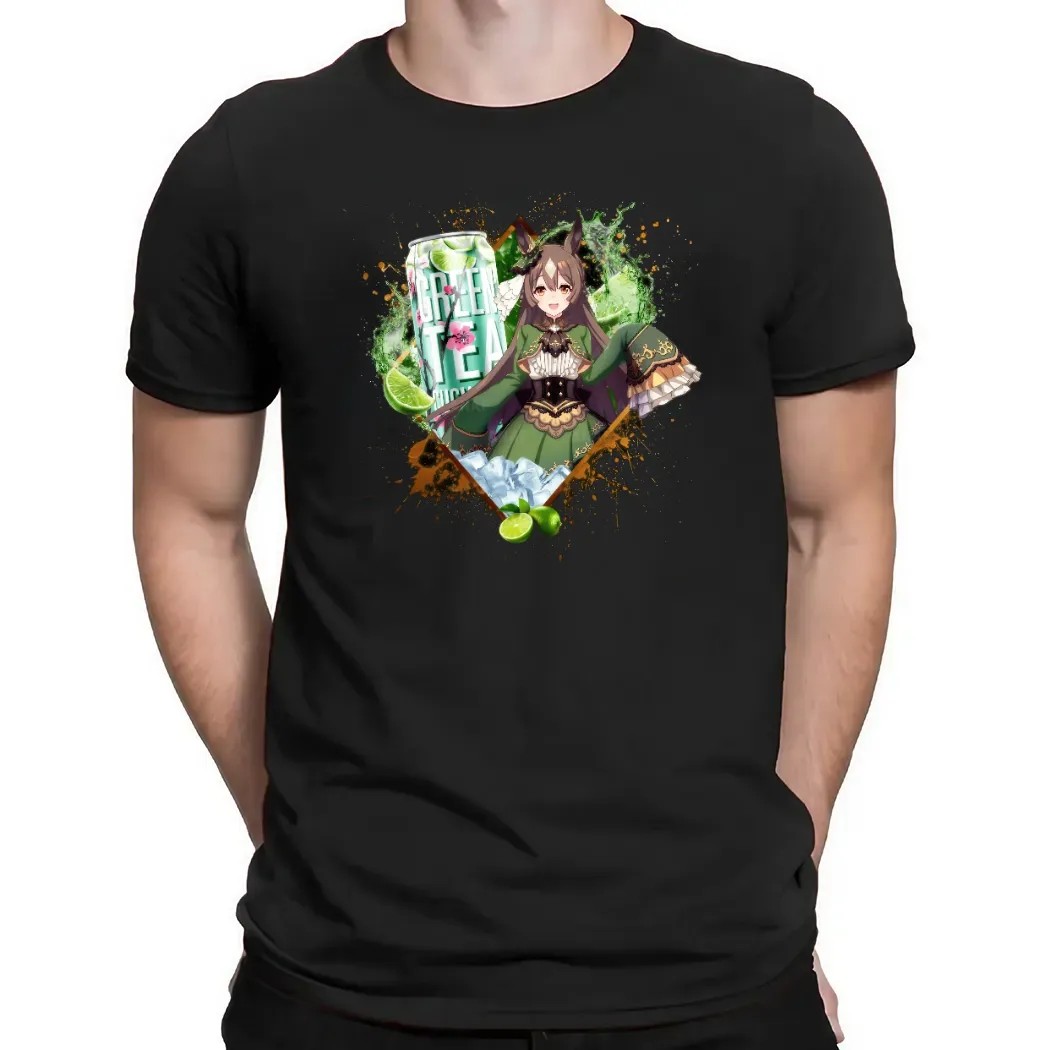Satono Diamond Uma Musume Pretty Derby Arizona Green Tea Cucumber T Shirt