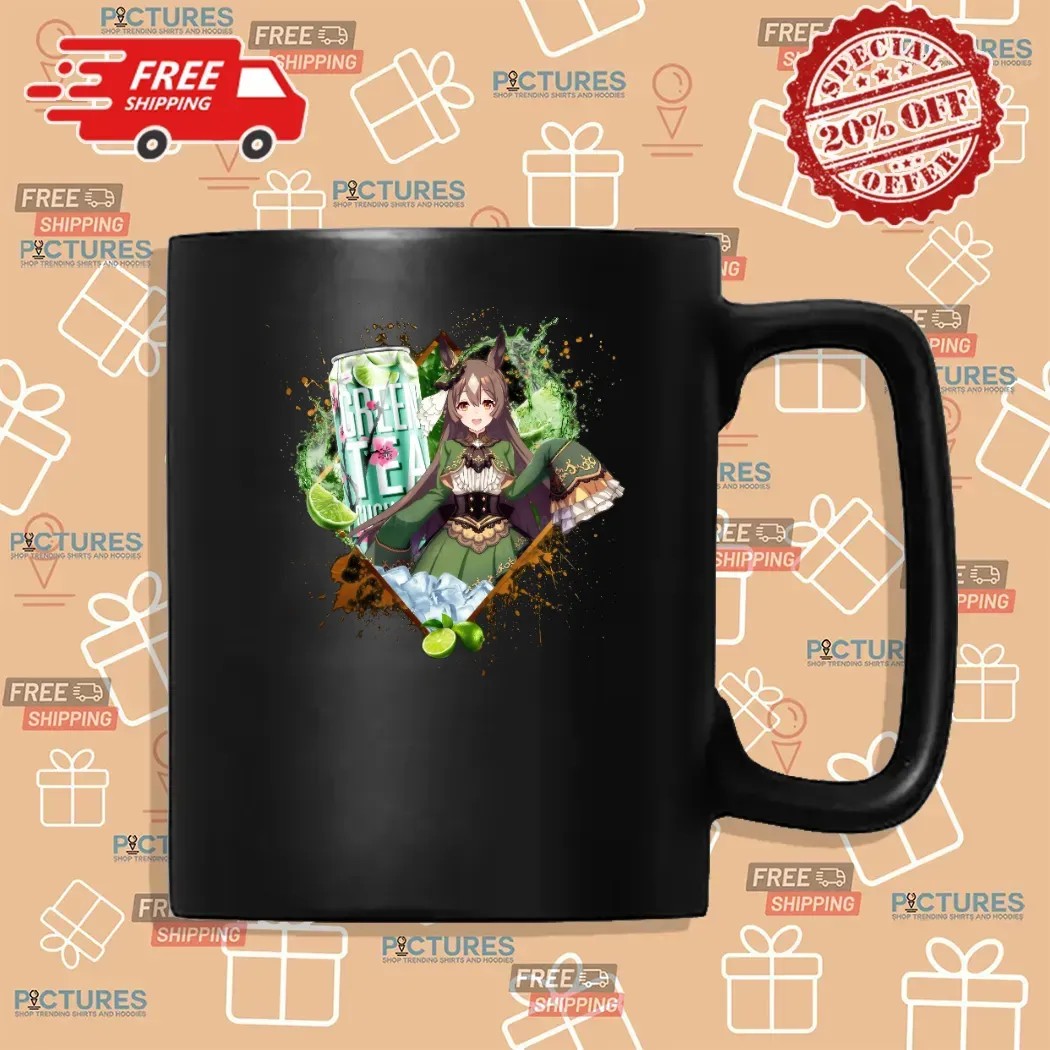 Satono Diamond Uma Musume Pretty Derby Arizona Green Tea Cucumber T Shirt