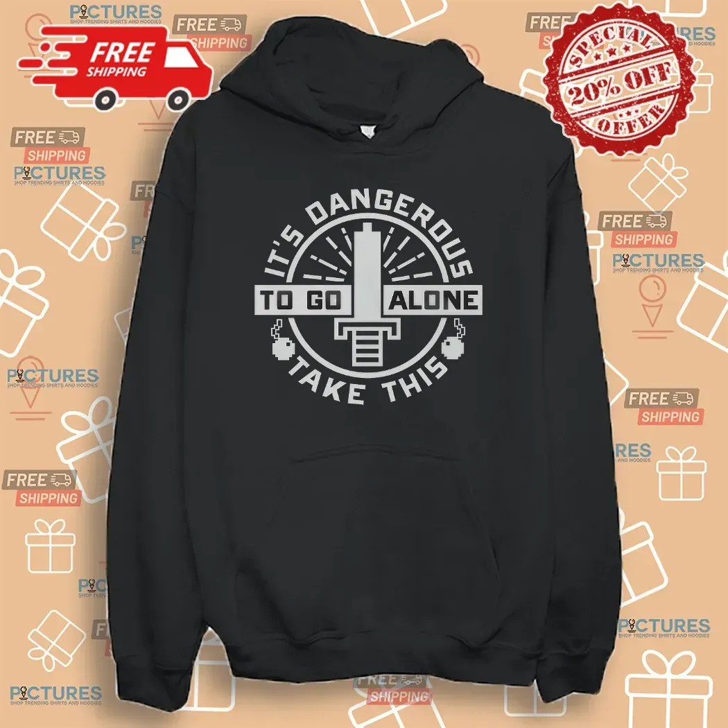 Scott Cawthon Wearing It's Dangerous To Go Alone Take This T Shirt