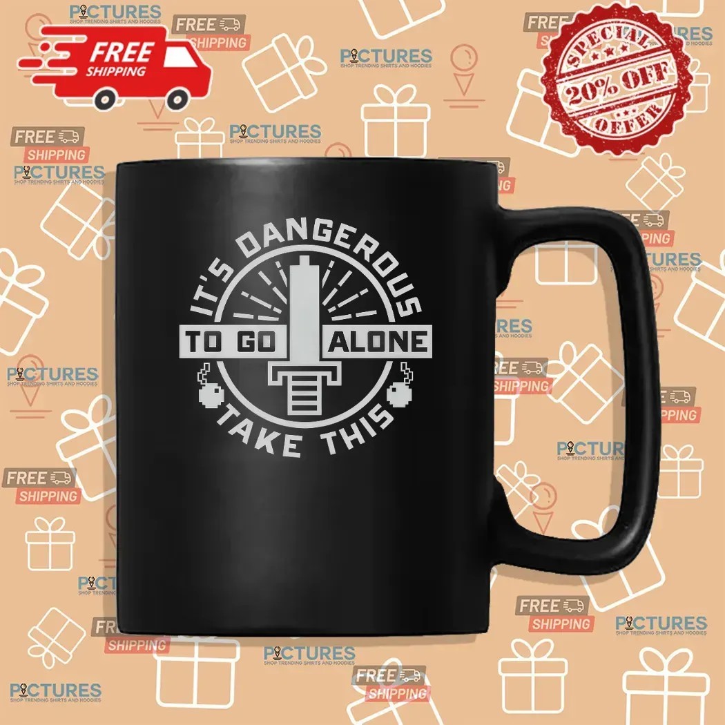 Scott Cawthon Wearing It's Dangerous To Go Alone Take This T Shirt