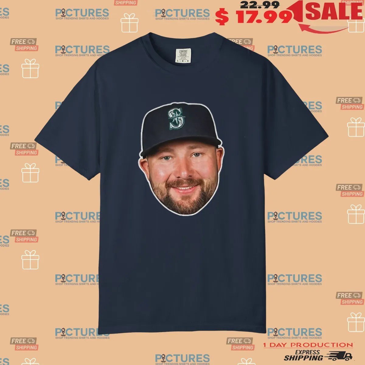 Seattle Mariners Cal Raleigh Head Big Dumper 2025 MLB Home Run Derby T Shirt